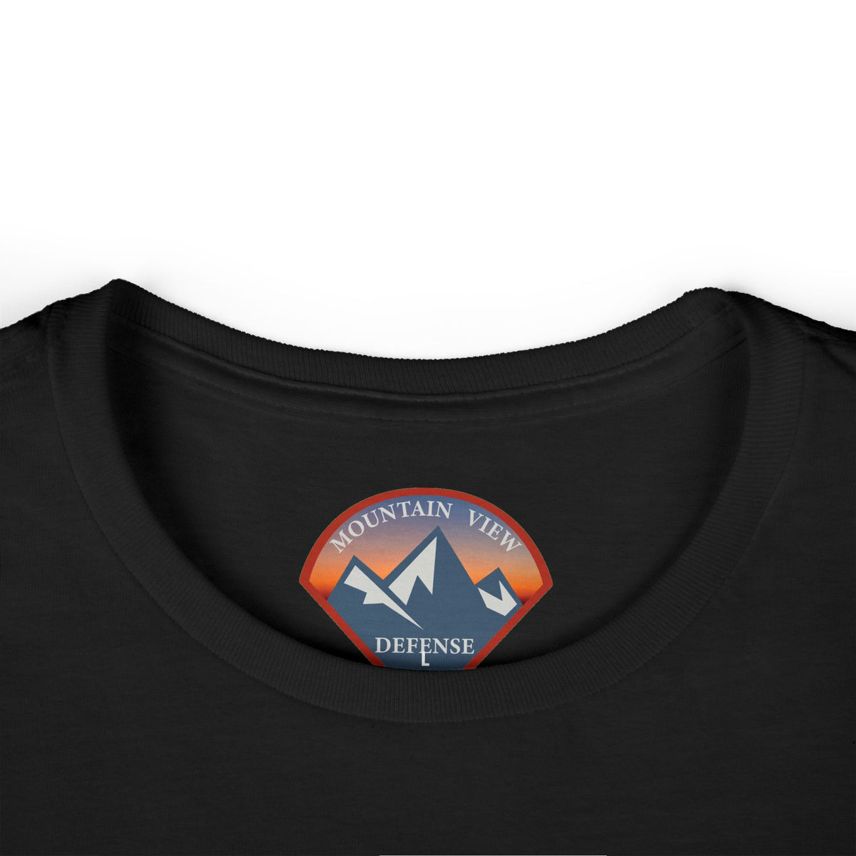 "Shhh My husband thinks I'm at work" Softstyle Crew Tee