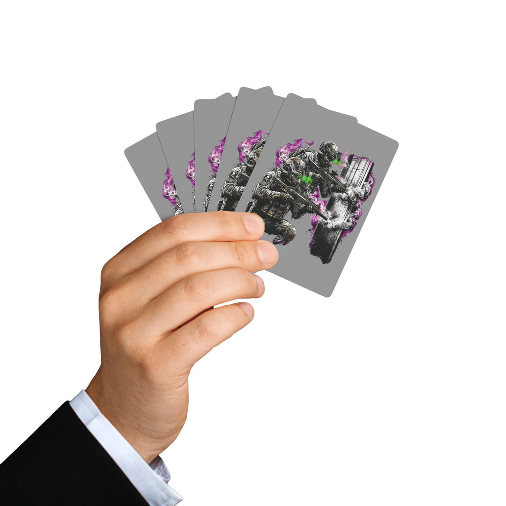 Tactical Soldiers Poker Playing Cards