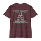 “Why Do You Do It?” Dog Tag Tee