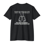 “Why Do You Do It?” Dog Tag Tee