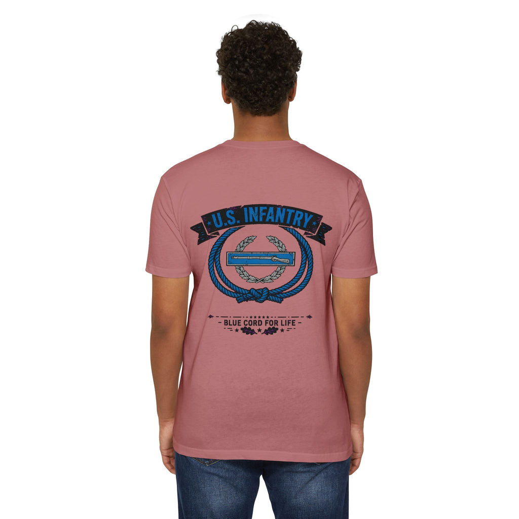 Infantry Blue Cord Tee