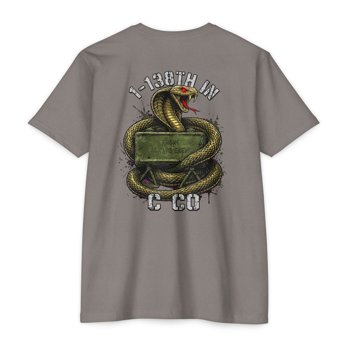 Charlie Company AT Cobra Tee No Rank and Name