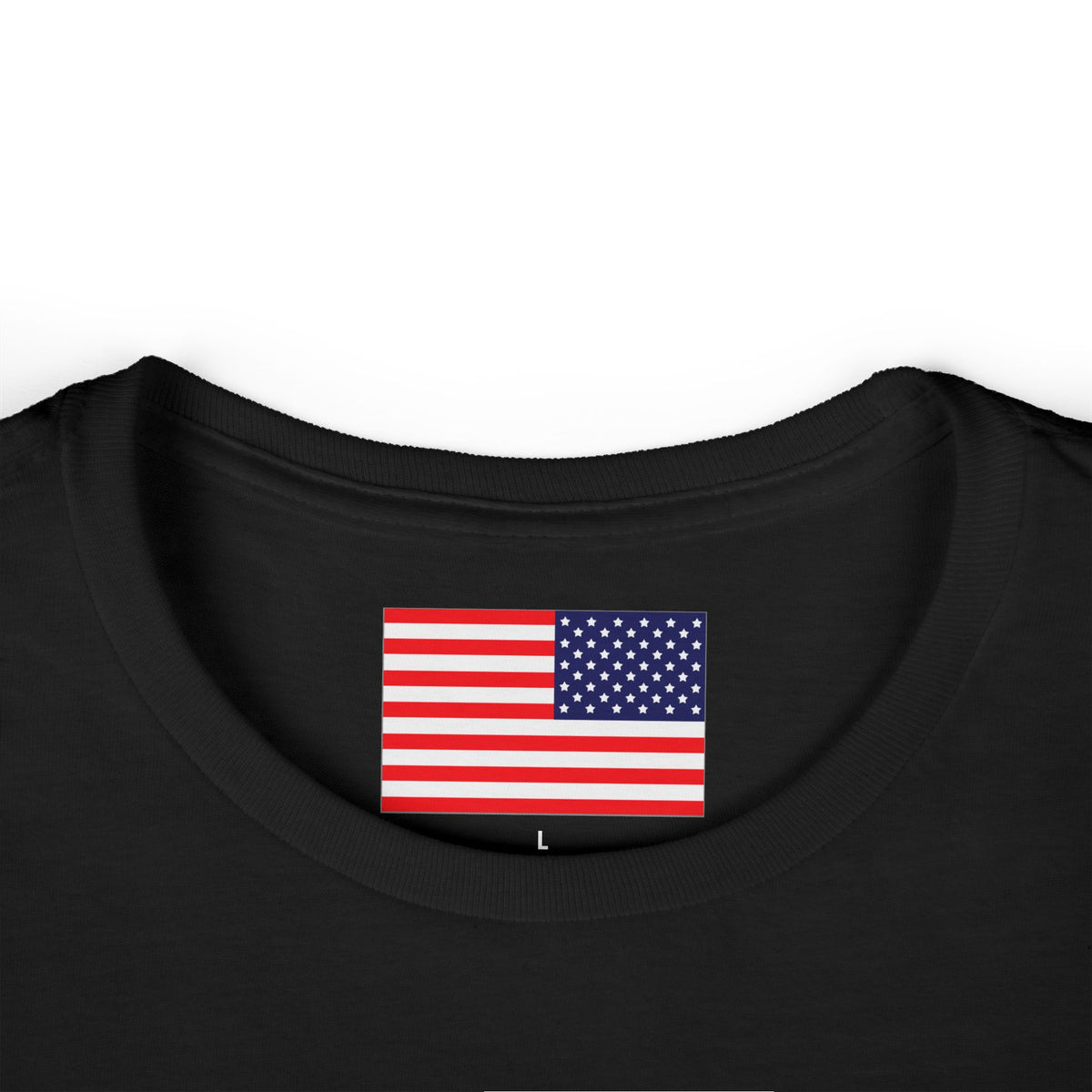"Shhh My husband thinks I'm at work" Softstyle Crew Tee