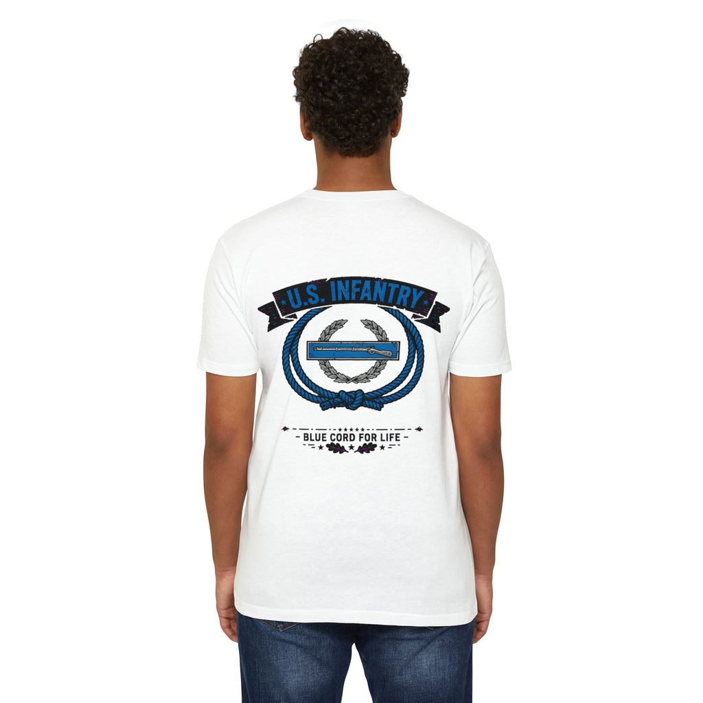 Infantry Blue Cord Tee