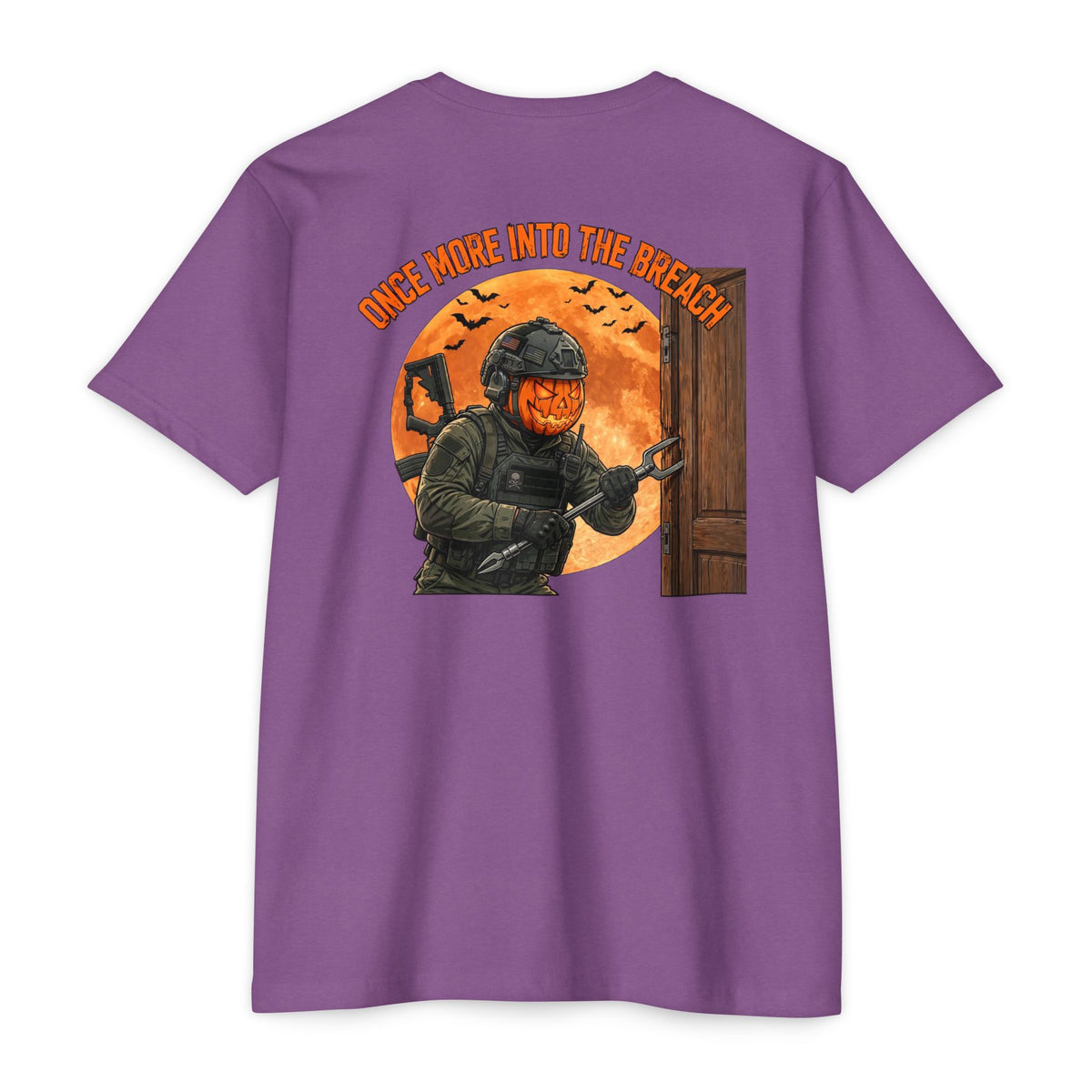 Halloween Pumpkin Soldier T‑Shirt