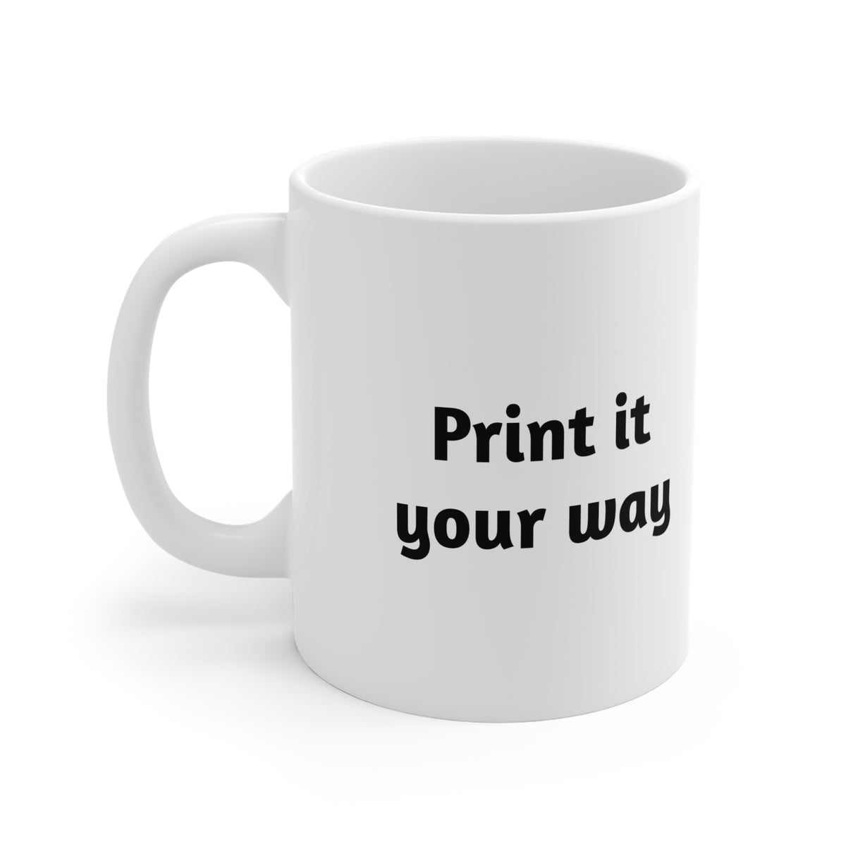 Coffee Mug – "I'm Not Addicted"