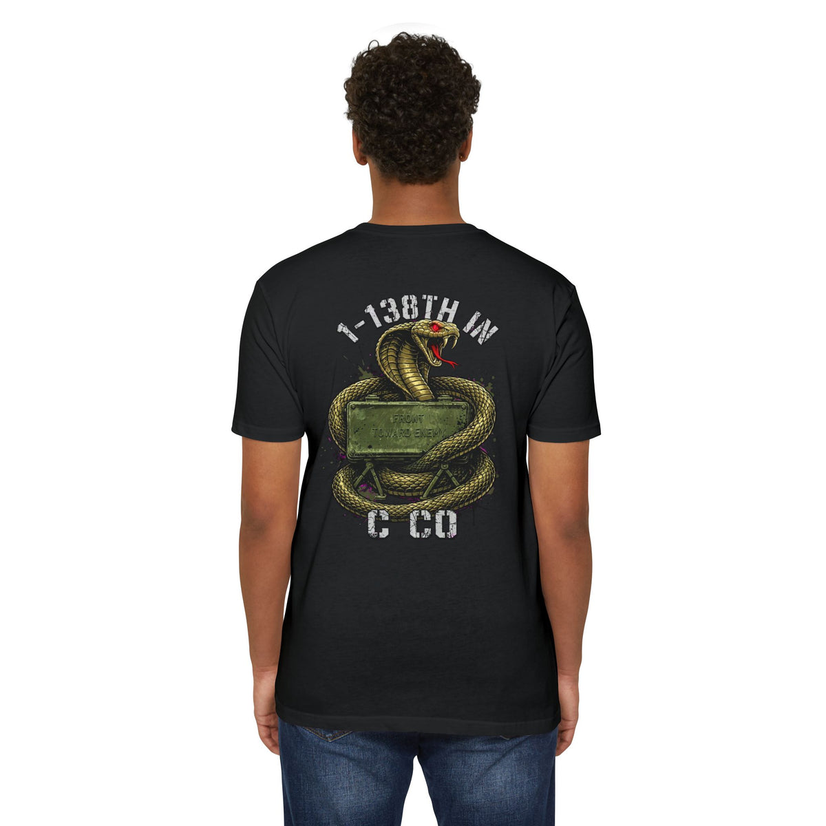 Charlie Company AT Cobra Tee No Rank and Name