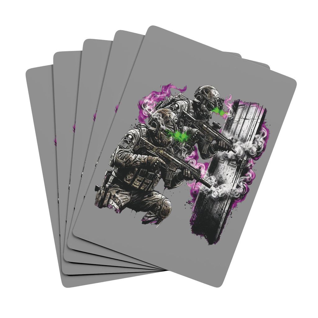 Tactical Soldiers Poker Playing Cards