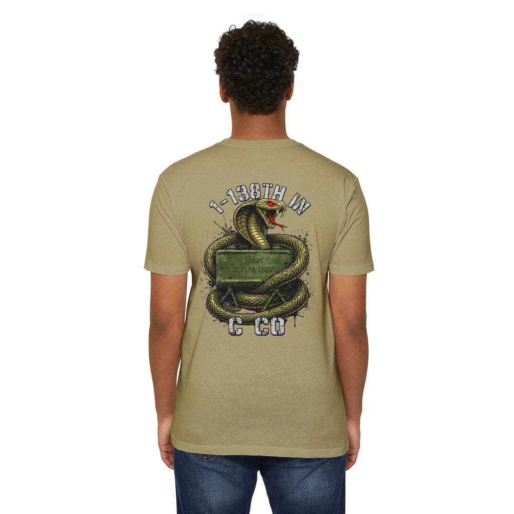Charlie Company AT Cobra Tee No Rank and Name