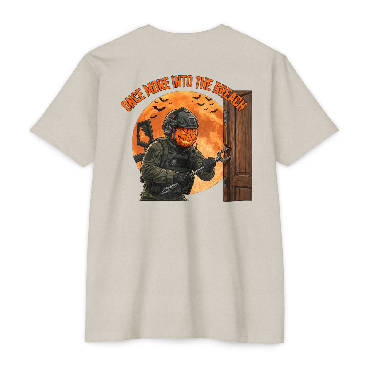 Halloween Pumpkin Soldier T‑Shirt