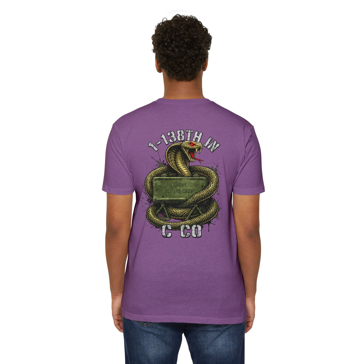 Charlie Company AT Cobra Tee No Rank and Name